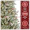 7.5ft. Pre-Lit Snowy Dunhill® Fir Artificial Christmas Tree, Clear Lights